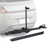 CRAVOT CyberRack E1 Ebike Rack, 100 lbs Capacity Foldable Bike Racks for Tow Hitch Heavy Electric Bike Carrier for 1 E-Bike, Up 