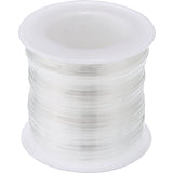 BBTO Clear Elastic Strap Lightweight Elastic Clear Bra Strap for Cloth Sewing Project (33 Yards x 0.12 Inch)