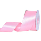 Ribest Pink Double Faced Satin Ribbon, 2 Inch 25 Yard Ribbon for Crafts Gift Wrapping Bows Wedding Party Decoration Bouquet