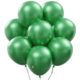 AFTERLOON Biodegradable Balloons 50 pcs Pearlized Light Green 10 Inch, Pearlescent Thickened Extra Strong Latex Helium Float, fo