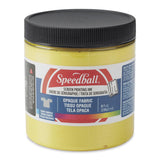 Speedball Opaque Iridescent Fabric Screen Printing Ink, 8Ounce, Citrine