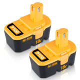 VANTTECH (Upgraded to 4.8Ah Ni-Mh) 18V P100 Battery Replacement for Ryobi 18V Battery P100 P101 ABP1801 ABP1803 BPP1820 Compatib
