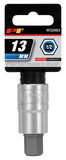 Performance Tool W32983 1/2 Drive 13mm Hex Bit Socket, 1 Pack