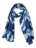Rai Sahab Printed Cotton Women Scarf(St128Blue10)