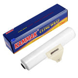 KAMMAK Plastic Food Wrap with Slide Cutter Kitchen Cling Wrap 12 inch Professional BPA Free Polyethylene Materials Quick Cut 750