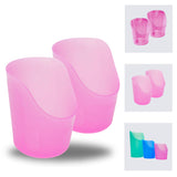 TalkTools Cut Out Cups for Special Needs - Glass Set for Physical Therapy, Recovery and Rehabilitation | Motor and Coordination 
