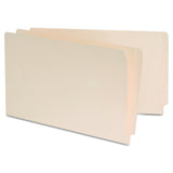 Universal 13350 Manila Reinforced Shelf Folder, Legal (Box of 100)