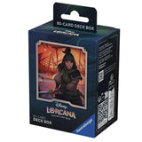 Ravensburger Disney Lorcana TCG Deck Box featuring Mulan - Soldier in Training by Michael Cookie Niewiadomy | Securely Store 80 