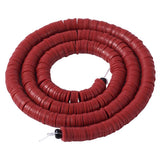 Cheriswelry 380-400pcs/strand 6mm Polymer Clay Beads Dark Red Environmental Flat Round Disc Spacer African Heishi Beads Strand f