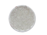 Glass Beads 6mm 140pcs Round Smooth Loose Beads for Bracelet Necklace Jewelry Making Craft DIY(6mm, 50610 Transparent)