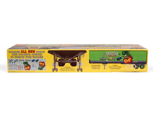 Amt Fruehauf Beaded Van Trailer Hauler - Rat Fink Model Trailer Kit 1:25 Scale Model Kit