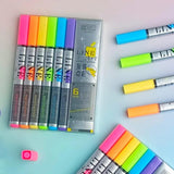 Corslet 6 Pcs Aesthetic Highlighter Pens For Study Pastel Highlighter Marker Set For Students & Office Use Smooth Highlighters