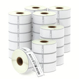 BETCKEY - Compatible DYMO 30252 (1-1/8 x 3-1/2) Address & Barcode Labels - Compatible with DYMO Labelwriter 450, 4XL, NOT Fit 55