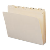 Smead 11769 Indexed File Folders 1/5 Cut Indexed 131 Top Tab Letter Manila 31/Set
