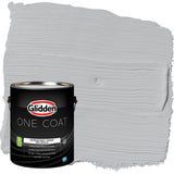 Glidden Interior Paint + Primer: Gray/Whirlwind, One Coat, Eggshell, 1-Gallon