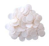 Playfully Ever After Cream OffWhite Craft Felt Circles (1 Inch 100pc)