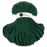 Bobbiny Jumbo 9mm Braided Macrame Cord (Pine Green) 108yds/330ft