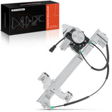 A-Premium Electric Power Window Regulator with Motor Compatible with Chevrolet Trailblazer GMC Envoy Buick Rainier Isuzu Ascende