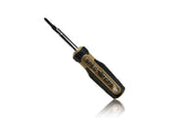 Spec Ops Tools MultiBit Screwdriver, 6in1, Magnetized DoubleSided Bits, CrMo Steel Shaft, 3% Donated to Veterans