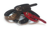 Generic Womens Formal Casual Denim Material Jeans Belts 4Pcs Black Buiscuit Red Brown