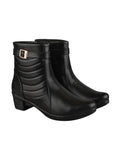 Shoetopia Stylish Black Boots For Women,Black,3,B0CH58LPM2