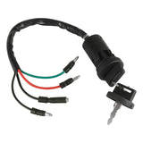 Caltric Ignition Key Switch Compatible with Honda Trx125 Trx-125 Fourtrax 125 1985-1986