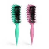 Curly Hair Brush Candybrush Curl Defining Brush for Detangling Shaping and Defining Curls for Women, Men, Wet & Dry Hair (Green 