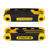 Stanley STHT71839 Folding Metric and Sae Hex Keys, 2Pack