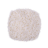 MOMOFULL Dia 4mm Undrilled Art Faux Loose Pearls Vase Filler No Holes Makeup Brushes Holder Decorations Beads for Jewelry Making