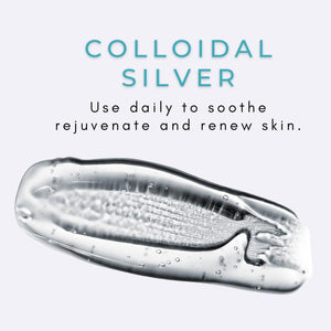 American Biotech Labs Silver Biotics Colloidal Silver Gel Nano-Silver 20 PPM Soothing Skin Gel | Versatile 1.5 oz Gel for Skin C