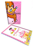 Pack Of 4 Princess Theme Big Size Diaries|Princess Theme Return Gift For Kids