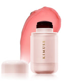 KIMUSE Jelly Cheek & Lip Tint, Watercolor Blush, Multi-Use Makeup, Tint for Cheeks, Lips & Eyes, Lightweight, Sheer & Buildable 