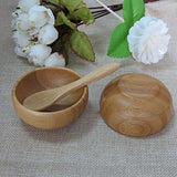 1 Set Cute Small Facial Skin Care Mask Bowl with Mini Spoon Eco Enviroment Material Facemask Mixing Tool for Lady Women DIY Make