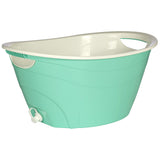 CreativeWare, Aqua Double Walled Party Tub With Drain Plug 4.375 Gl, 1
