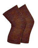 Zacharias Unisex Woolen Winter Protective Knee Warmer Socks Lw01(Brown;Free Size) (Pack Of 1 Pair)