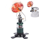 2 In 1 Tent Heater For Camping Outdoor Propane Heater Fuel On 1Lb Propane Gas Tank & 20-40Lb Pol Adapter Lp Tanks Portable Golf Cart Heater With Safety Shut-Off Valve Tip-Over Switch -Like New