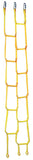 3M DBISALA 8516294 Rollgliss 8 Synthetic Web Rescue Ladder with Reinforced Rigid Staggered Steps, Yellow