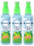 Febreze to Go Fabric Refresher with Gain Original Scent, 2.8Ounce, (3)