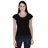 Aimly WomenS Cotton Cap Sleeve Black Camisole Slip Spaghetti Pack Of 1