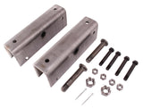 Tandem Axle Hanger Kit for 2 Wide Slipper Springs 5.2K-8K Axles Includes Heavy Duty 12 Equalizers & Hardware