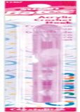 Susan Bates Crystalites Acrylic Crochet Hook 5.5, Size P16/11.5mm
