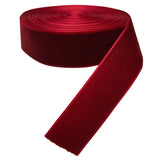Chenkou Craft 5 Yards 1(25MM) Hot Pink Velvet Ribbon Christmas Docoration Craft Packing
