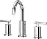 Pfister LG49-NCP Contempra 1.2 GPM Widespread Bathroom Faucet with Pforever Seal, Pfast Connect, and Push and Seal Technologies 