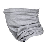 Bismaadh Unisex Cotton Lycra Breathable Seamless Head & Face Cover Mask Pack Of 1 (Light Grey)