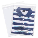 iMailer - 100 Count - 11 x 14 Clear Plastic Poly Bags with Suffocation Warning for Prints, Photos, Documents, Clothing, T-Shirt 