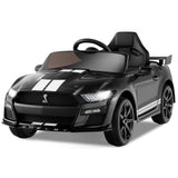 Licensed Ford Mustang Shelby GT500 Ride on Car for Kids by OLAKIDS, 12V Electric Vehicle with Remote Control, Toddlers Battery P
