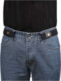 Anirdesh Buckle Free Elastic Belt Invisible No Buckle Stretch Slim Waist Belt For Jean Pants,Dresses For Women/Men (1)