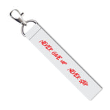 Isee 360 Never Give Up Positive Quotes Lanyard Tag With Swivel Lobster For Luggage Bags Backpack Travelers Students Worker L X H