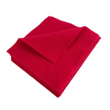 Jtnohx Soft Felt Fabric, Flexible Craft Felt, 1.4mm Thick 6x6 Felt Sheets 20Pcs for DIY and Sewing Projects (Red)