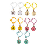 Enakshi 10X Knitting Stitch Markers Crafts Lightweight Multifunction Crochet Markers Colorful|Crafts | Needlecrafts & Yarn | Cro
